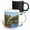Multicolor, variant on 3drose, Minnesota, Lake Superior North Shore. Split Rock Lighthouse Landscape, 11oz Two-tone Green Mug