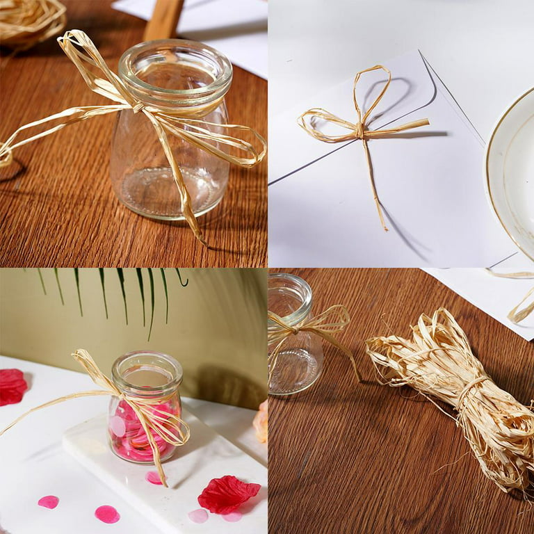 Raffia Paper Craft Rope 200m Length Handmade for DIY Gift Packaging - Yahoo  Shopping