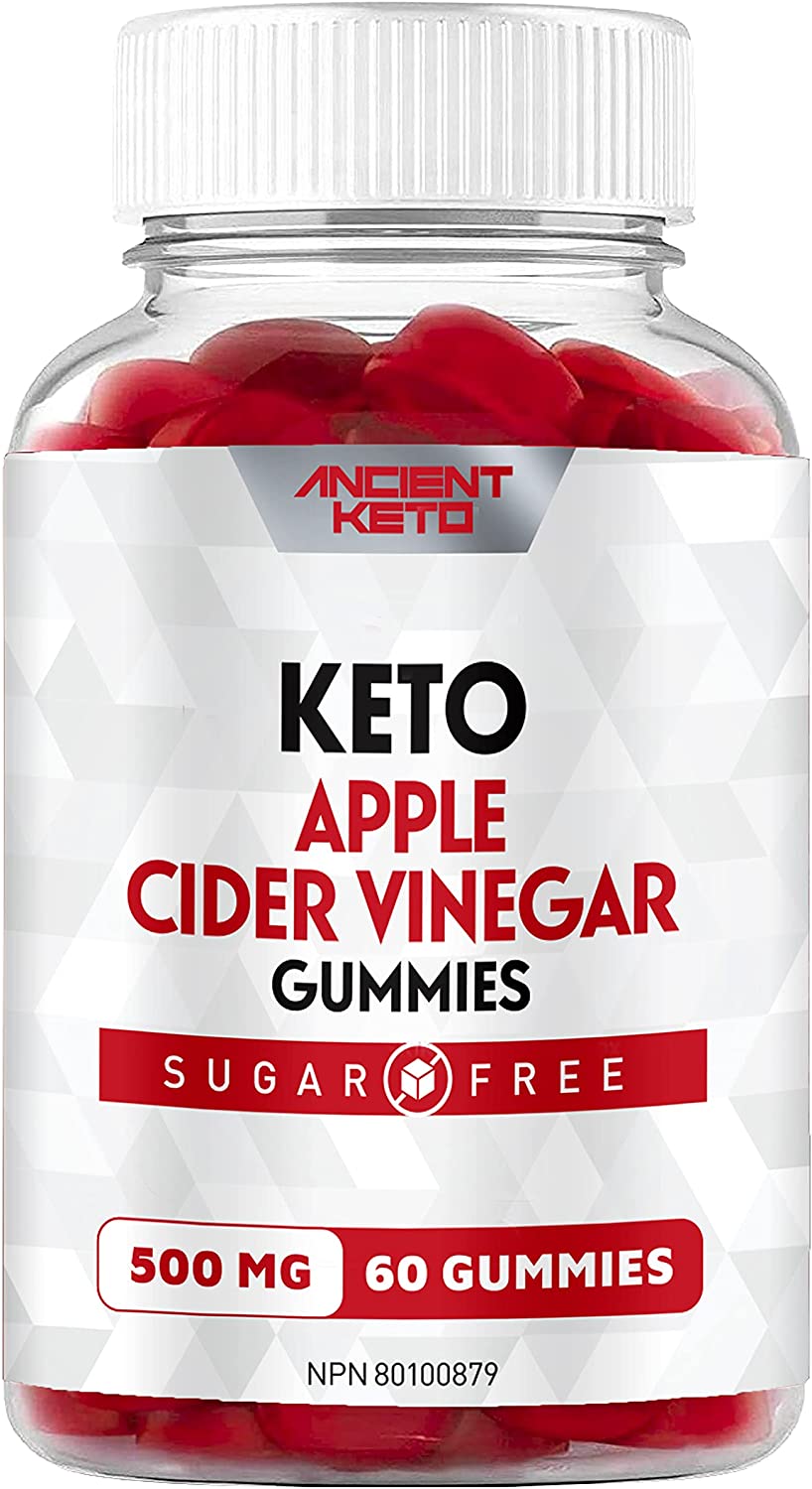 Ancient Keto Sugar Free Apple Cider Vinegar Gummies with The Mother - 60  Sugar Free Gummies/Bottle | Walmart Canada
