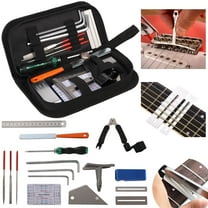 25PCS Guitar Repair Tools, Guitar Maintenance Kit, Electric Guitar Repairing Tools, String Instrument Set up Adjustment Kit, Luthier Tools for Guitar Ukulele Bass Banjo, Guitar Enthusiast Gift