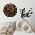 thumbnail image 6 of Vintage Wooden Gear Clock Wall Decor 10-Inch Silent Wooden Wall Clock, Battery Operated (AA Batteries Not Included), Artistic Home Decor, 6 of 8
