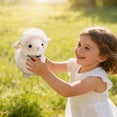 thumbnail image 6 of MORESEC Home Super Adorable Small Sheep Plush Doll 9.8 Inch Soft Stuffed Animal Toy with Cherry Pendant Cute Home Decor Gift, 6 of 6