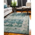 thumbnail image 1 of Unique Loom 3139917 8 x 10 Pi Empire Tapis Rectangulaire&44; Vert, 1 of 1