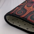 thumbnail image 5 of Fractal Dark Spiral Vortex Rugs Doormat, Non-Slip Machine Washable Carpets Floor Door Mat , 36" x 24", 5 of 7