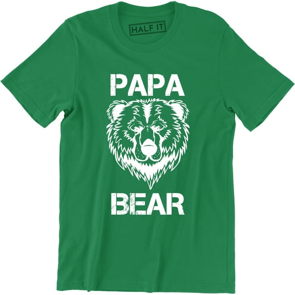 Papa Bear Funny for Dads Father's Day Gift Idea Men's T-Shirt