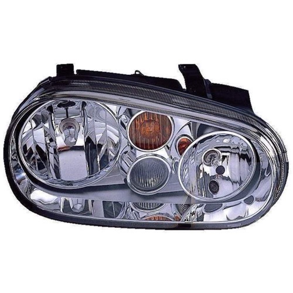 GoParts OE Replacement for 2002 Volkswagen Golf Front Headlight Assembly Housing / Lens / Cover