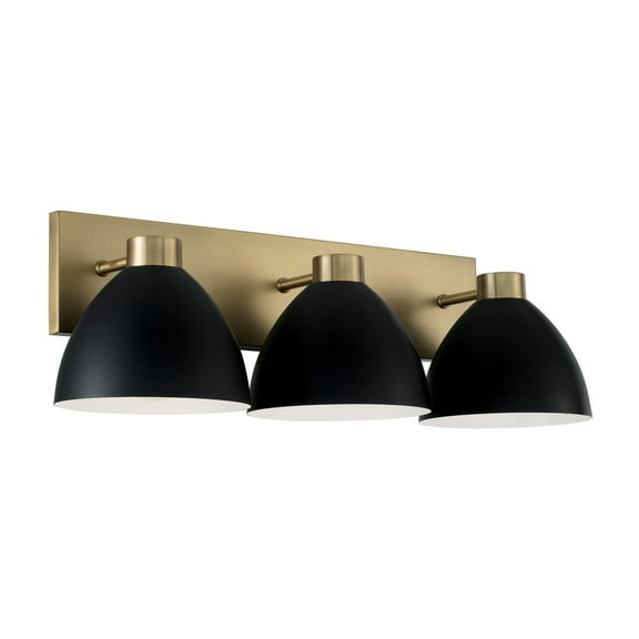 Capital Lighting 152031 Ross 3 Light 25" Wide Vanity Light - Black