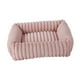 thumbnail image 3 of Cama para perros,Cama para perros Cama para gatos Cama suave para mascotas Cama acolchada para interiores,Cama para mascotas antideslizante y lavable para perros y gatos,Cómoda y cálida Rosa, 3 of 9