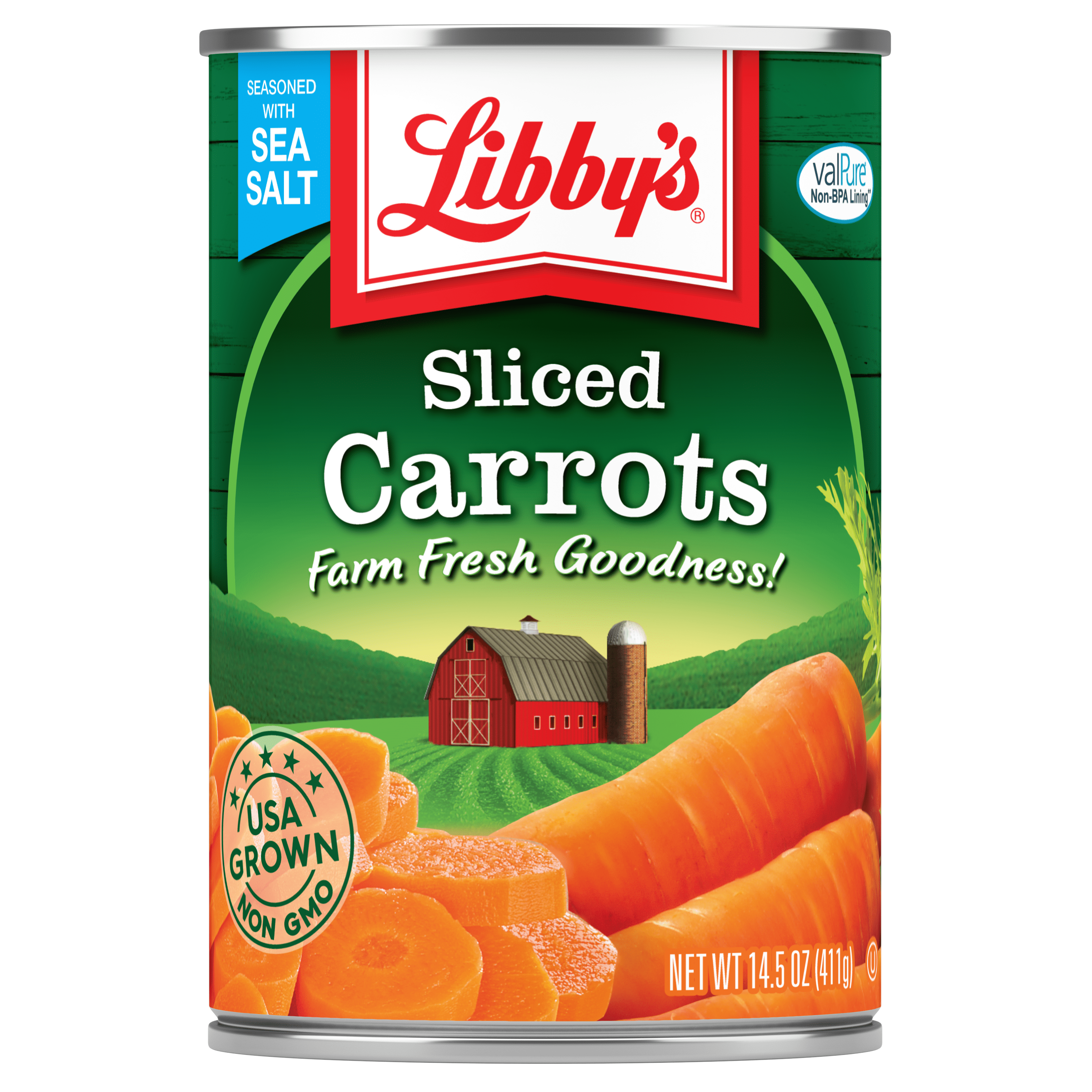(2 pack) Libby's Sliced Carrots, 14.5 oz.