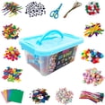 thumbnail image 2 of DIY Arts Kit,And Supplies Kit Materials With Box 2000 Pieces Set Craft Materials With Supplies Kit 2000 And Set Diy Box Educational Craft Kit 2000 Pieces With Box Educational Set Craft Materials Koeb, 2 of 5