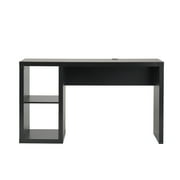 Better Homes & Gardens Cube Storage Desk, Solid Black