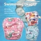 thumbnail image 5 of Bañador para bebé, especial para piscina, ajustable, transpirable, con estampado de pañal de tela, 5 of 6