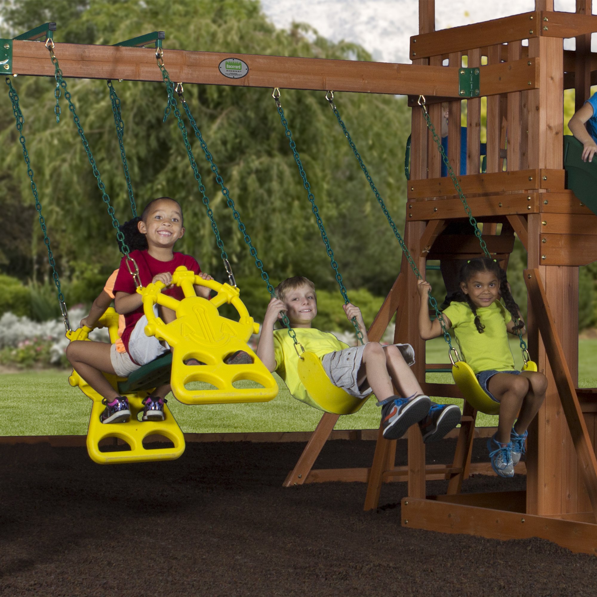 thunder ridge swing set