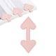thumbnail image 1 of Marcadores Magnéticos, Marcadores de Página en Forma de Corazón para Lectura de Libros para Hombres, Mujeres, Maestros, Lectores, Amantes de los Libros, Escritores, Rosa, 1 of 7