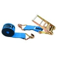 thumbnail image 1 of 4" x 50' Blue Ratchet Strap w/ Wire Hooks, 1 of 7
