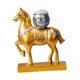 thumbnail image 5 of Estatua de caballo moderna, figurita de resina, adorno, escultura decorativa de Animal, artesanía para estante de escritorio, decoración de sala de , Estilo C Áurea Estilo C Macarena estatuilla de caballo, 5 of 8