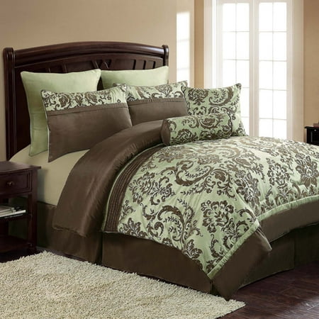 Discontinue Vcny Home Danielle 8 Piece Black And White Damask