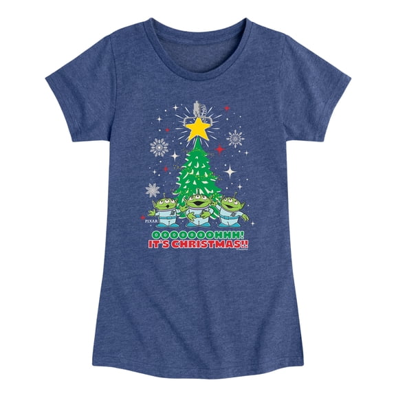 Disney - Christmas Claw - Youth Girls Short Sleeve T-Shirt