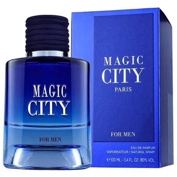 Elysees Fashion Men's Magic City EDP Spray 3.4 oz Fragrances 3551440588025