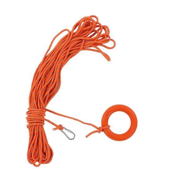 Boat Safety Throw Rings,Floating Lifesaving Rope 30meter Boat Safety Equipment Floating Safety Rope Maximized Efficiency