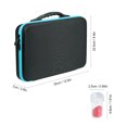 thumbnail image 3 of Yeacher 60 Bottles Diamond Storage Box Diamond Embroidery Painting Accessory Tool Drill Jewelry Beads Storage Hand Bag Container Holder Zipper Design, 3 of 8