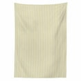 thumbnail image 2 of Pear Tablecloth, Pattern with Little Graphic Pears up and down Fresh Juicy Fruit, Rectangle Satin Table Cover Accent for Dining Room and Kitchen, 52" X 70", Pale Earth Yellow White, by Ambesonne, 2 of 2