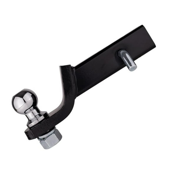Trailer Hitch Mount Adjustable Trailer Drop Hitch Ball Mount Tow Drop Hitch 2 Inch Receiver With 6000-Pound Capacity For Trucks ,Dependable Strength