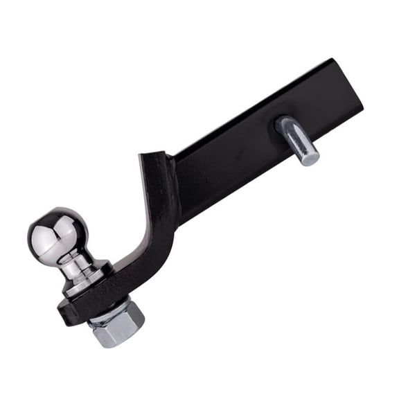 Trailer Hitch Mount Adjustable Trailer Drop Hitch Ball Mount Tow Drop Hitch 2 Inch Receiver With 6000-Pound Capacity For Trucks ,Heavy-Duty