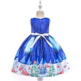 thumbnail image 7 of Children Dresses Girls Princess Pageant Xmas Gown Party Christmas Dress Dance Girls Dress Skirt New Years Eve Sundress For Child, 7 of 7