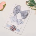 thumbnail image 4 of JYYYBF Baby Girls Bow Headbands Soft Stretchy Flower Bowknot Hairbands Fashion Hair Accessories for Infants Toddlers, 4 of 4