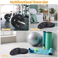thumbnail image 3 of Durable Rubber Bumper Weight Plates Set – 2-Inch Steel Inserts – Global Fit Barbell Strength Training – Ideal for Home Gym Workouts – Set of 2 (35 lbs Each), 3 of 7