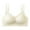 Beige#114, variant on Women's Breathable Satin Bra Wireless Lift Support Everyday Comfort Bra Purple M