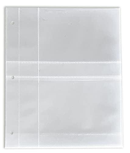 15 Sheet Meadowsweet Kitchens Plastic Recipe Card Protectors for 3 ring binders 