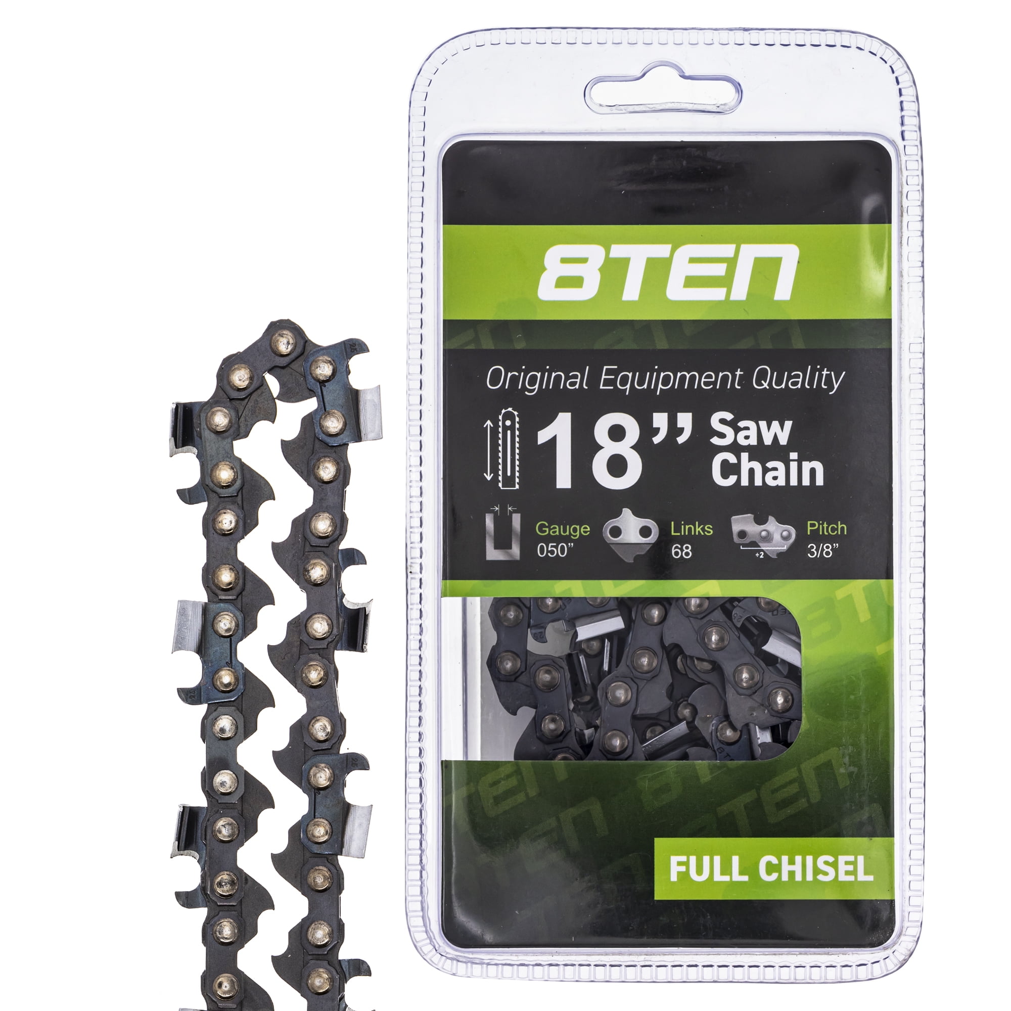 72 Drive Links .325" Pitch Details about   952051313 Husqvarna 18" Chainsaw Chain 