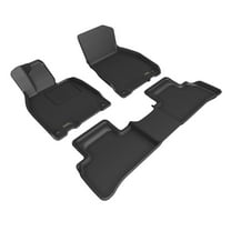 3D MAXpider Custom Fit Kagu Floor Mat (Black) Compatible with Mercedes-Benz EQE Sedan (V295) 2023-2025 - Full Set