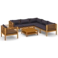 thumbnail image 2 of Casafoyer 7 Piece Patio Lounge Set with Cushion Solid Acacia Wood, 2 of 3