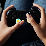 Raindrops Cute Multi-Color Silicone Thumb Grips for Game Switch, Glow in The Dark, Easy Installation, 4Pcs