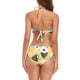 thumbnail image 4 of Traje de baño dividido de tres piezas con estampado Sexy para mujer a la moda, cintura sin cables con almohadilla, conjunto de Bikini Sexy sólido Fridja  nalpqowj52576, 4 of 7
