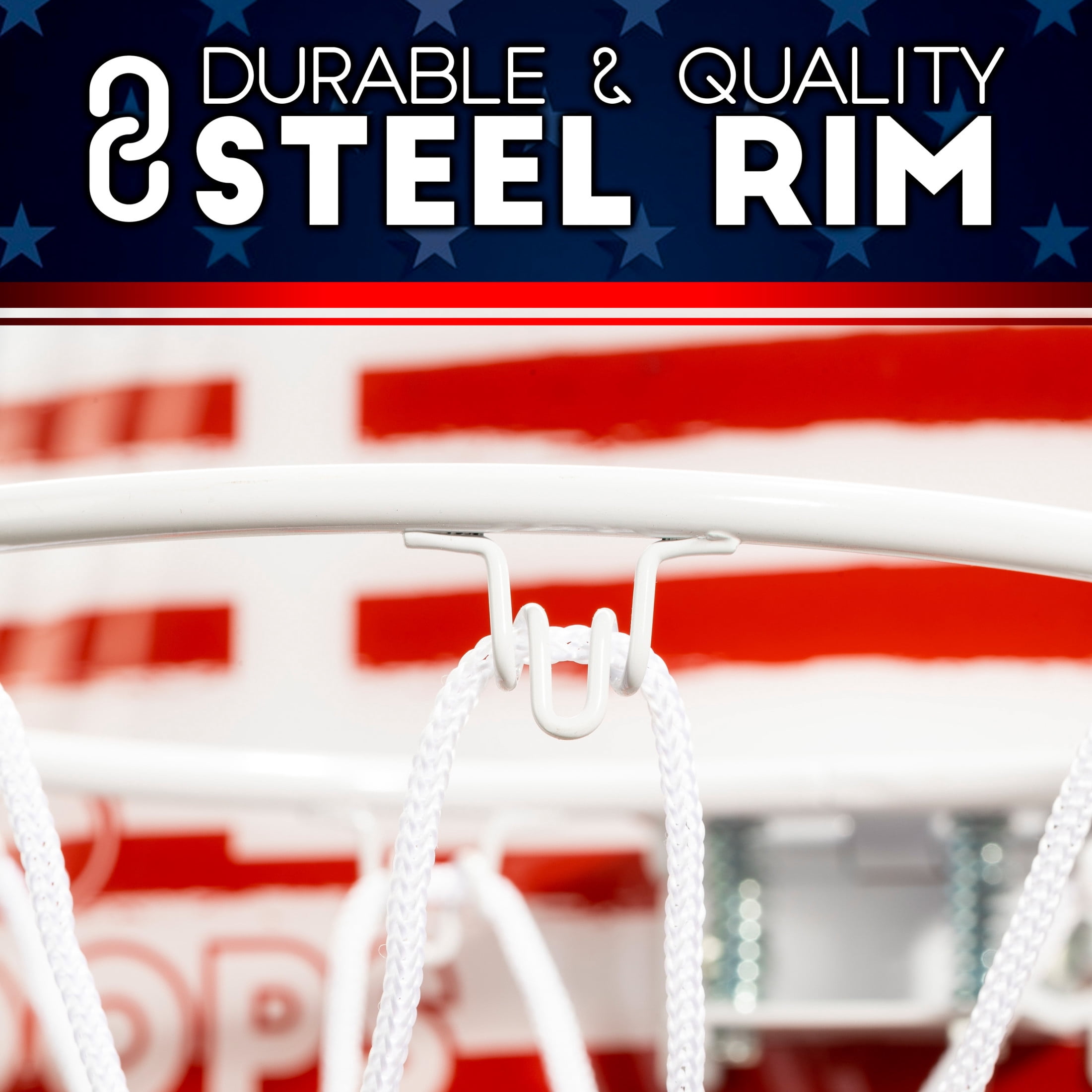 Franklin Sports Over The Door Mini Basketball Hoop - Slam Dunk Approved Steel Rim Indoor Hoop - Shatterproof Backboard - No Tools Setup for Bedroom + Office - Includes Ball + Pump - USA