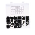 thumbnail image 2 of FONDOTIN 200 Pcs Cable Snap Bushing Grommets Rubber Rings Seal Applications for Technicians, 2 of 7