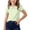 Green, variant on Girls Peter Pan Collar Shirt Short Sleeve T Shirt Puff Sleeve Top Girls Cotton T Shirt Preppy Style For School Daily Wear Casual Top