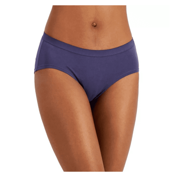 Jenni Women's Elastic Waistband Cotton Hipster Underwear, Nairobi Dusk , Small