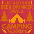 thumbnail image 3 of CafePress - Beer Drinker Camping Dark T Shirt - Men's Classic Graphic Cotton T-Shirt, 3 of 4