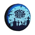 thumbnail image 1 of Balery Halloween Trick Or Treat Cubiertas para Neumáticos - Protector Resistente para Neumáticos de Camioneta, SUV, Remolque, Camper y RV-16 inch, 1 of 6