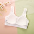 thumbnail image 4 of Training Bras for Girls Mesh Breathable Sports Seamless Bra Design Padding Bras Teens Stretch Workout Vest, 4 of 5