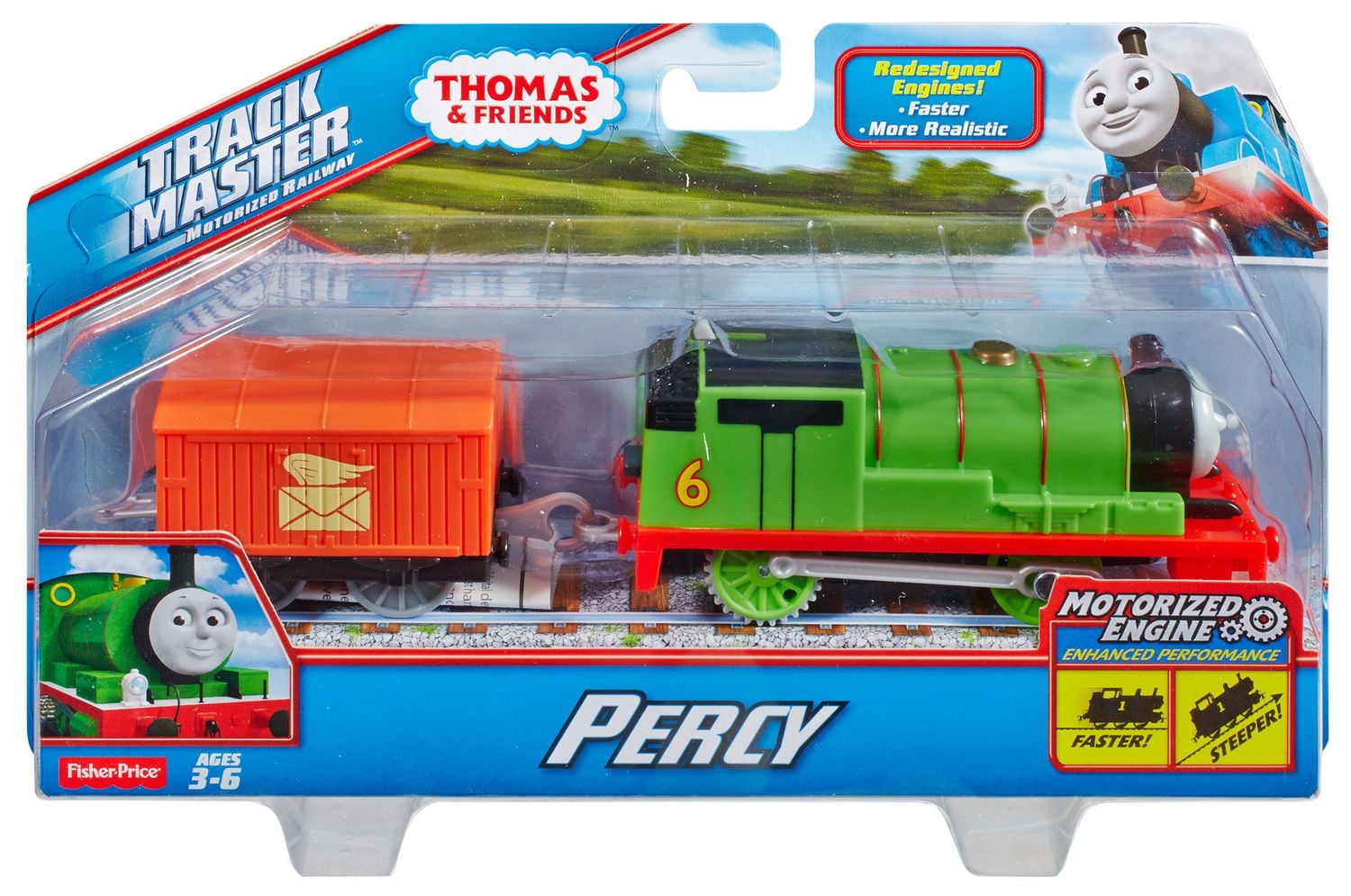 Thomas & Friends Trackmaster Motorized Percy Engine
