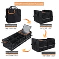 thumbnail image 2 of Organizador Cajuela Para Auto Premium Plegable Y Bolsa Malla Floreado Modelo Negro, 2 of 4