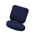 thumbnail image 1 of Guardoinrt Soft and Breathable Swivel Chair Cover Seating Experience Blue Backrest + Cushion Cover 1Set, 1 of 6