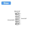 thumbnail image 2 of Compression Spring, 5 Pack 304 Stainless Steel, 6mm OD, 1mm Wire, 15mm Length, 2 of 6