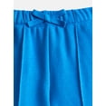 thumbnail image 2 of Wonder Nation Toddler Girls Fleece Pintuck Sweatpants, Sizes 12M-5T, 2 of 3